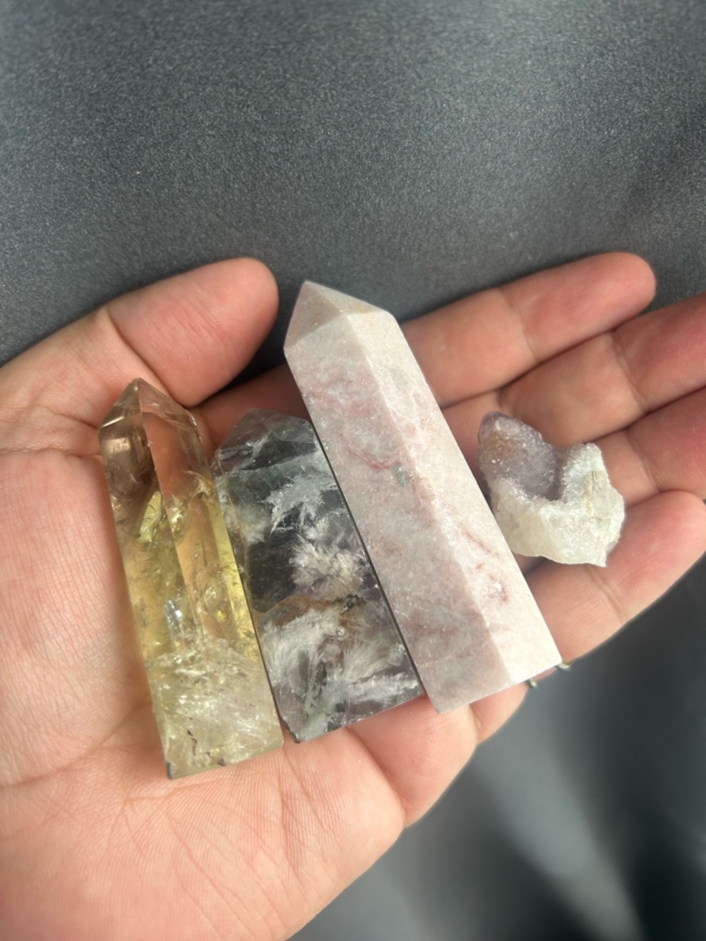 Mixed crystal bundle